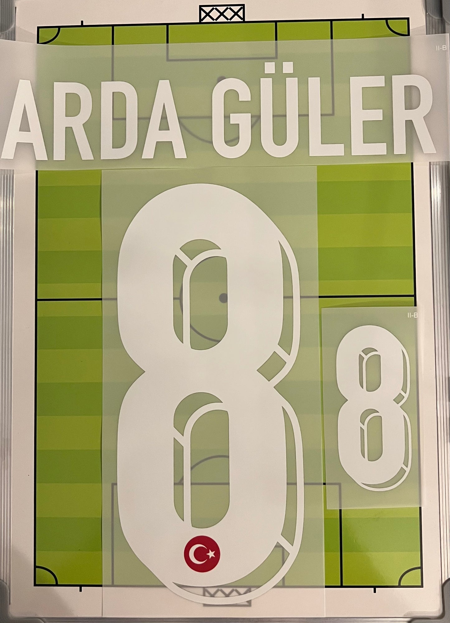 Flocage Nameset Officiel ARDA GÜLER #8 – Turquie (Türkiye) Domicile – Coupe du Monde 2026