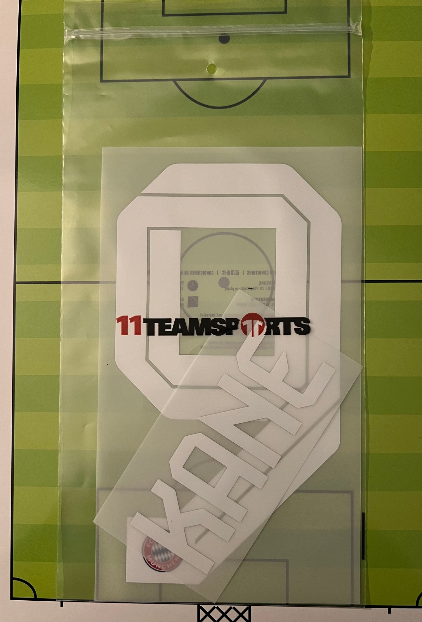 Flocage  Nameset Officiel  KANE  #9 Home Domicile  2025 2026 Bayern Munich