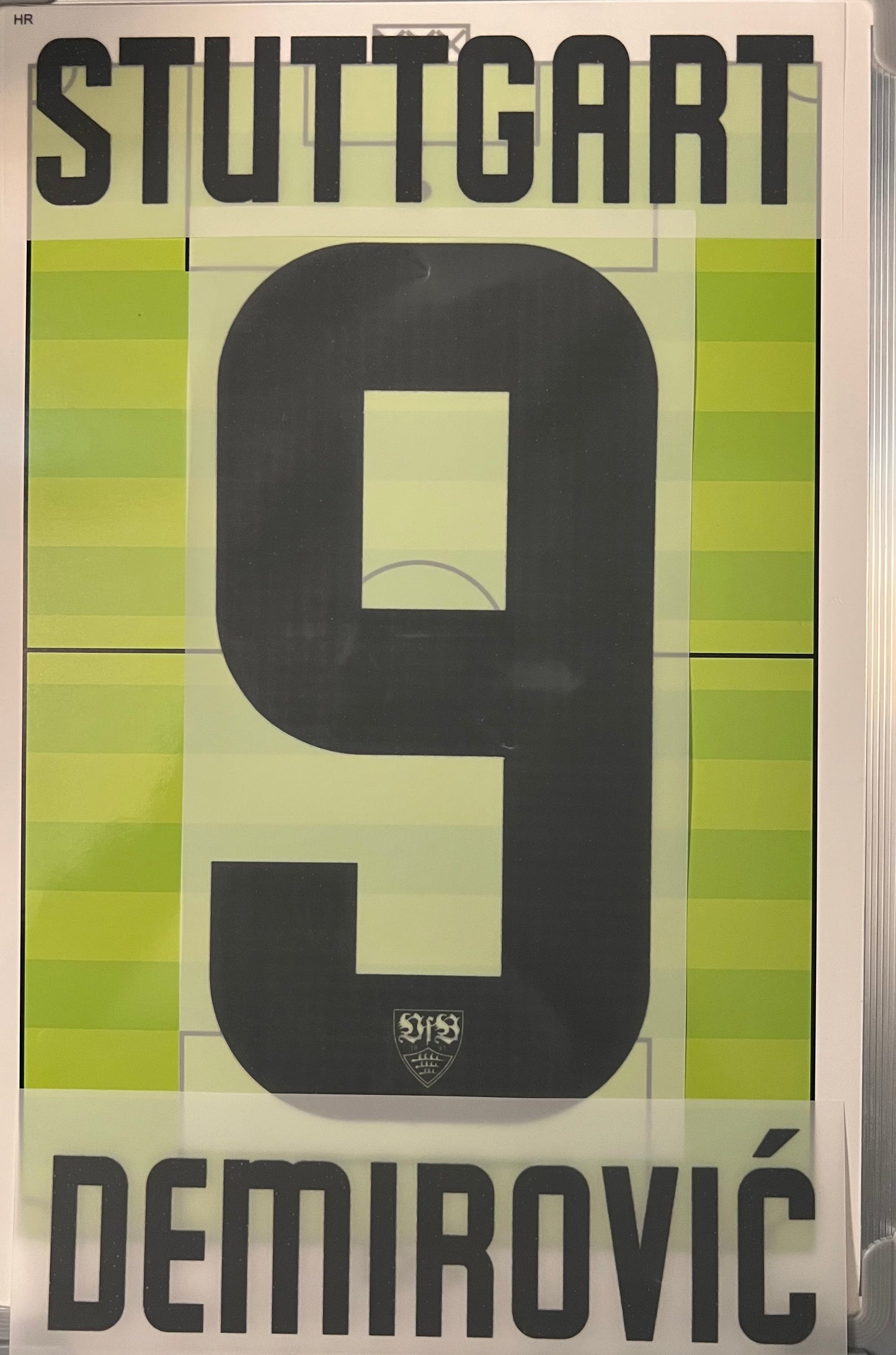 Flocage Officiel Trikot Beflockung STUTTGART 2025/2026 DEMIROV #9 Home  Domicile Nameset
