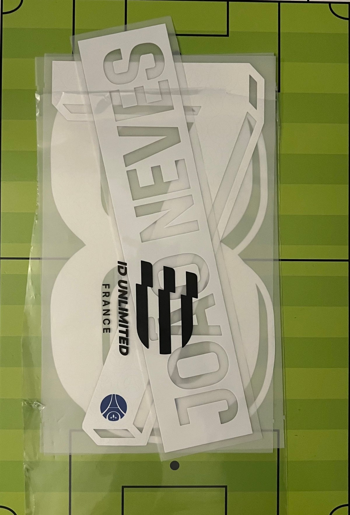 Flocage Nameset Officiel JOAO NEVES #87 Paris 2026/27 Home CUP Champions league (C1) PSG