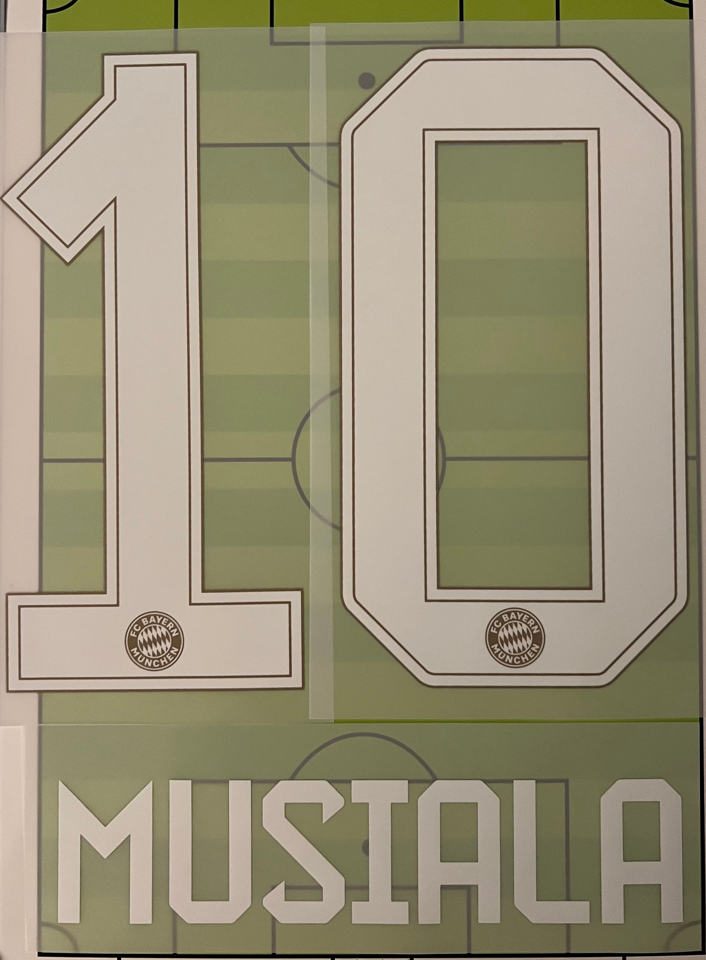 Flocage Nameset Officiel MUSIALA #10 Bayern Munich Domicile Home 2026/2027