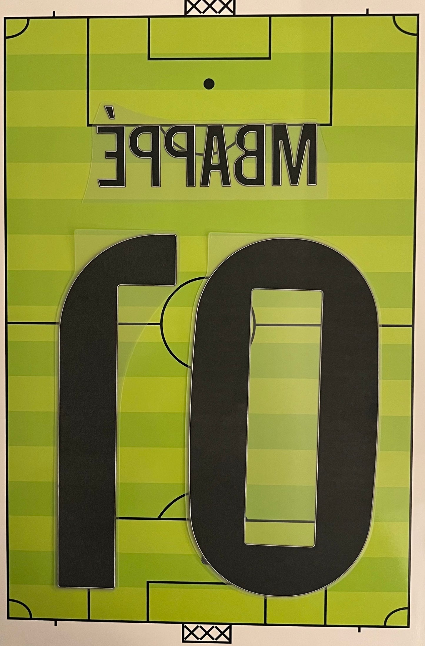 Flocage officiel Enfant Kid Nameset  Mbappé #10 Real Madrid 25/26 Home Domicile