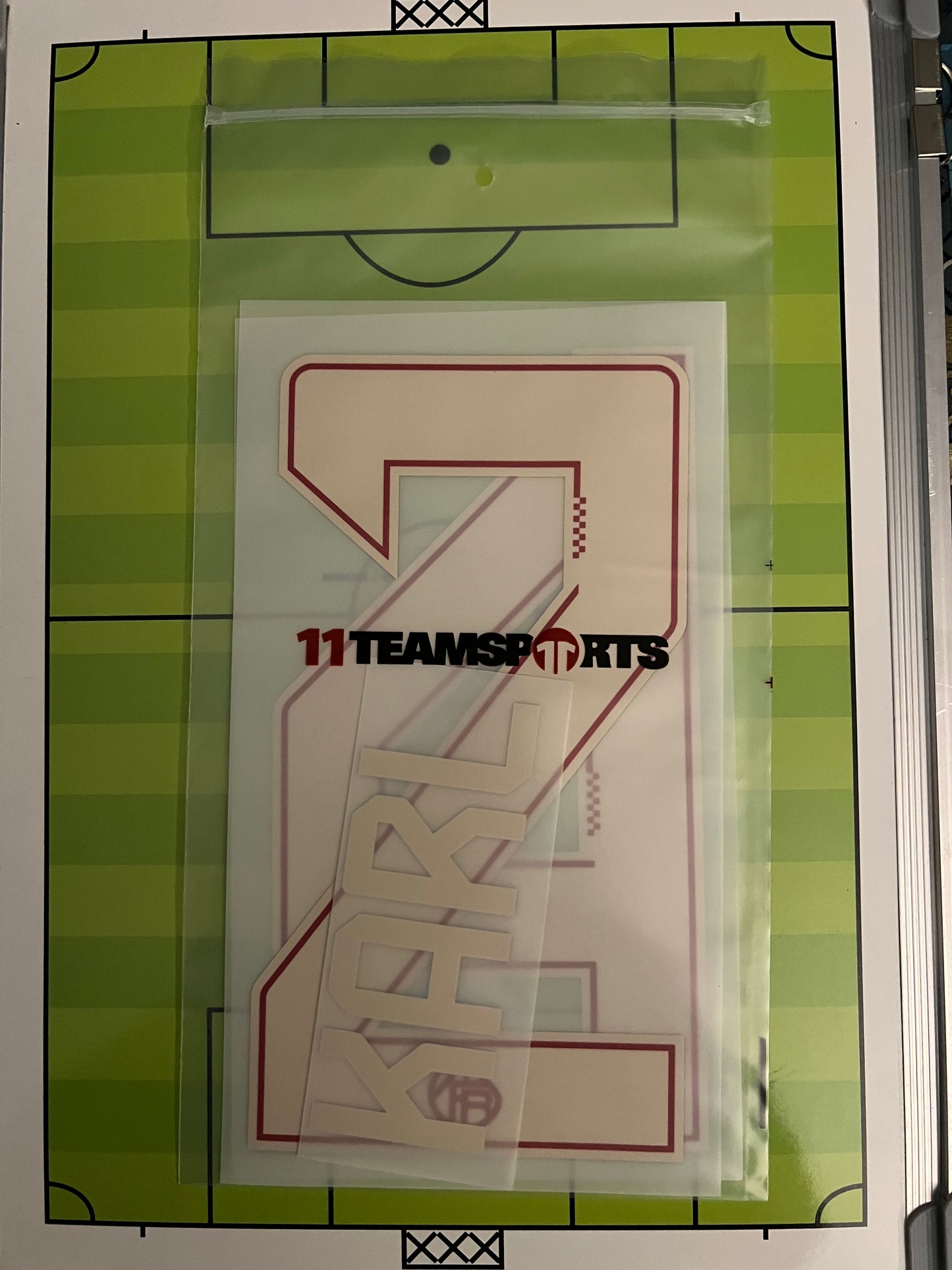 Flocage  Name Number Officiel  KARL  #42 Third Bayern Munich 2025 2026 Champions leagues